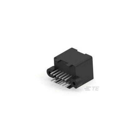Te Connectivity Combination Line Connector, 12 Contact(S), Male, Solder Terminal 174973-2